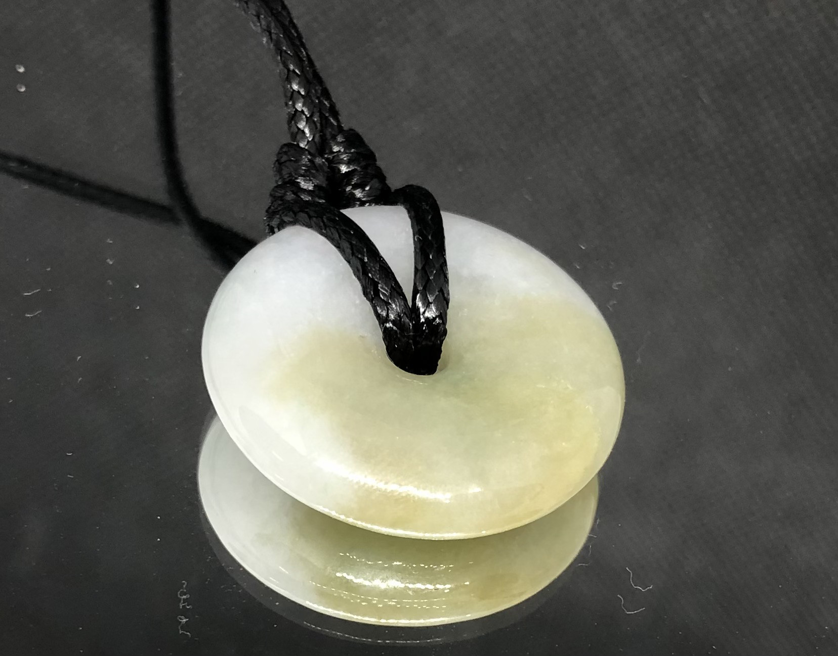 富江春水図　糸魚川翡翠