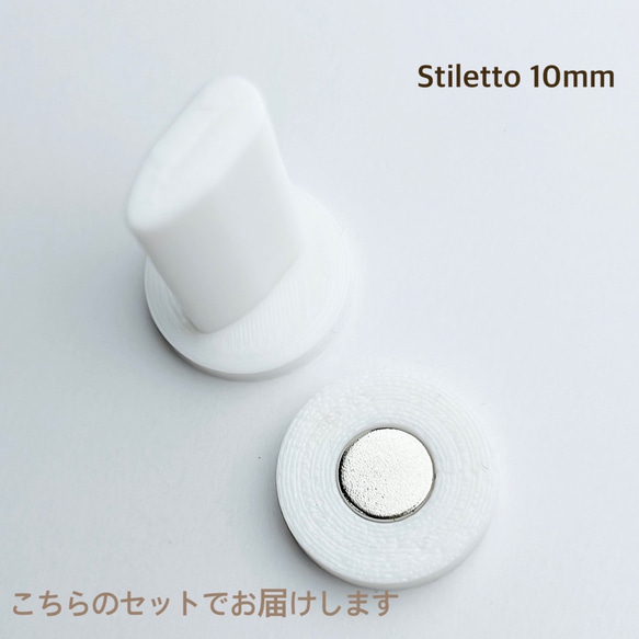 ネイルチップスタンドスモールプラス スティレットNail Tip Stand Small ＋stiletto 10mm　 8枚目の画像