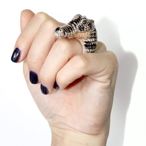 Nach Bijoux 指輪 磁器　バセットハウンド　犬　DOG 未使用 Nach Bijoux 指輪 磁器 バセットハウンド 犬 未使用 Nach Bijoux 指輪