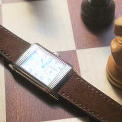 『高級革使用』イングリッシュスウェード　ブラウン　時計ベルト AppleWatchバンド　レザー　腕時計　革ベルト　皮 4枚目の画像
