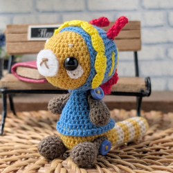 受注生産】トラ 着ぐるみ あみぐるみ ストラップ【選べる動物