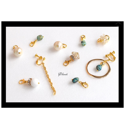 送料無料☆夏の福袋6点セットデザイン自由自在☆マスクチャームにも