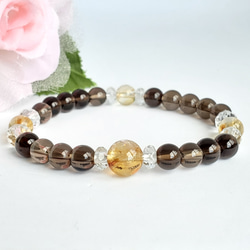 天然石＊プレナイト&ペリドット＊キーホルダー/ストラップ/チャーム