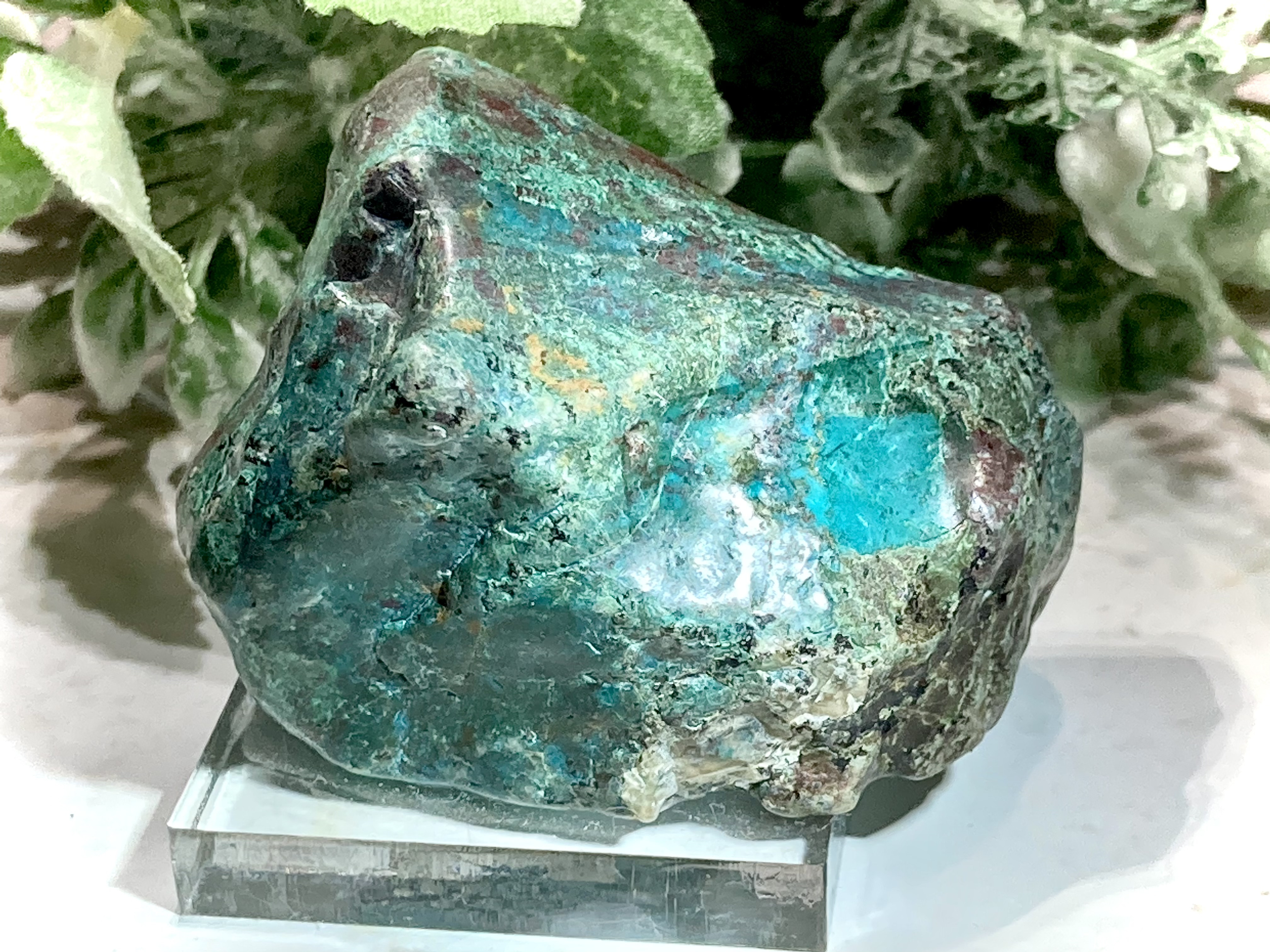 女神の石✨　クリソコラ　珪孔雀石　ラフストーン　原石 女神の石✨ クリソコラ 珪孔雀石 ラフストーン 原石 天然石 東洋