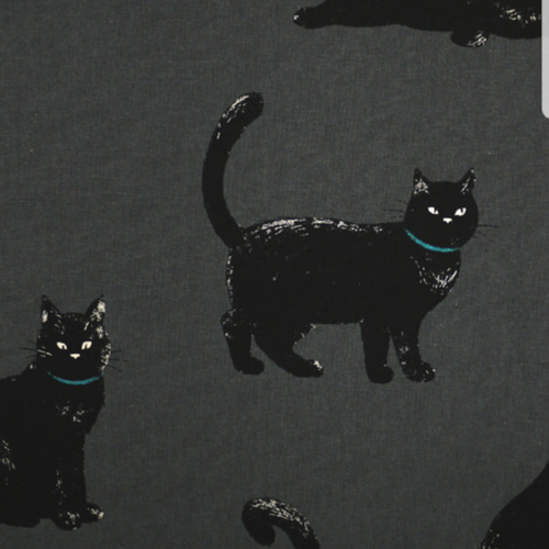 おすまし猫柄【オーダー生地見本】 和装小物（帯・半襟） ようか 通販  