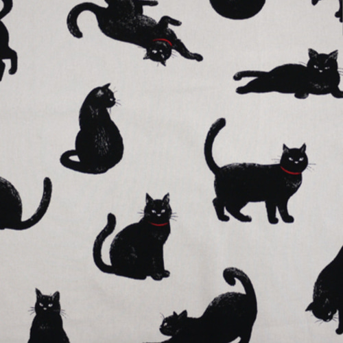 おすまし猫柄【オーダー生地見本】 和装小物（帯・半襟） ようか 通販  