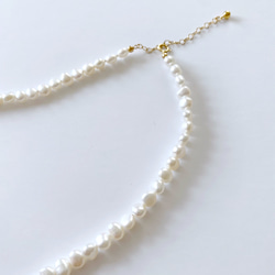 淡水真珠：baroque pearl necklace 3枚目の画像