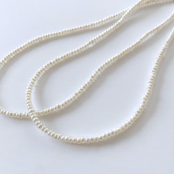 淡水真珠：mini pearl necklace 5枚目の画像