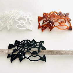 猫ちゃん 和風 傘マーカー アンブレラマーカー 傘チャーム 白猫