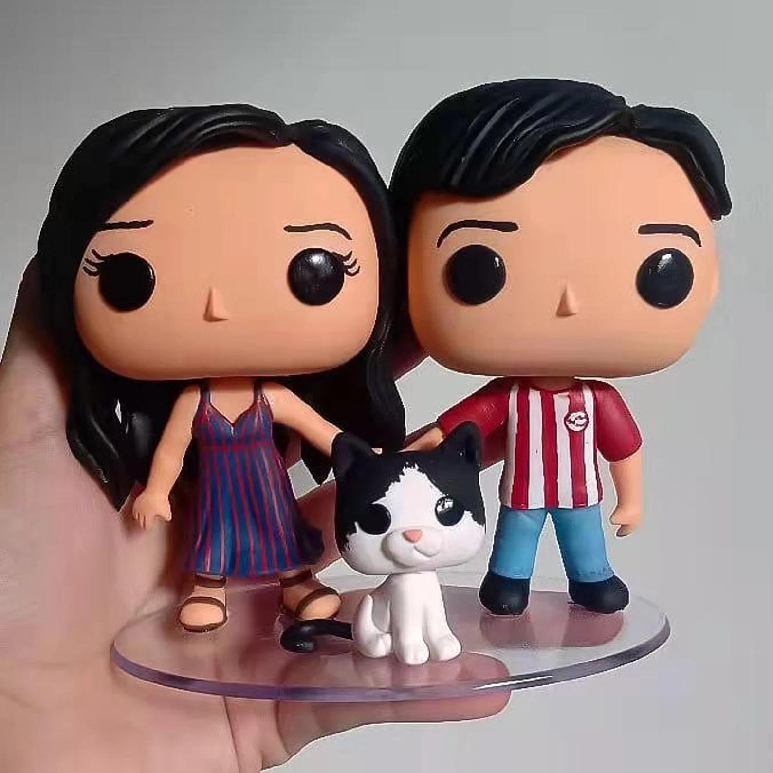 【オーダーメイド】米国ファンコポップ フィギュア マンガ funko pop 手作り人形漫画 父の母の日 ギフトコスプレ