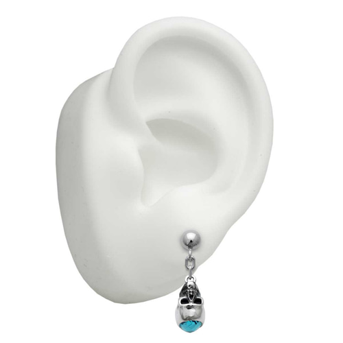 ドロップピアス(片耳用) DiamondHearts ピアス ティアドロップピアス（片耳用