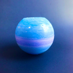 海王星キャンドル　惑星キャンドル　※無香料、*無料ラッピング 3枚目の画像