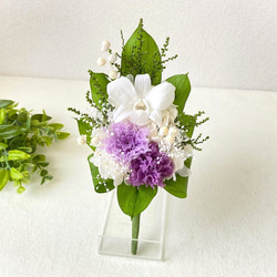 花束 仏花 一対】 コンパクトSサイズのプリザーブドフラワー