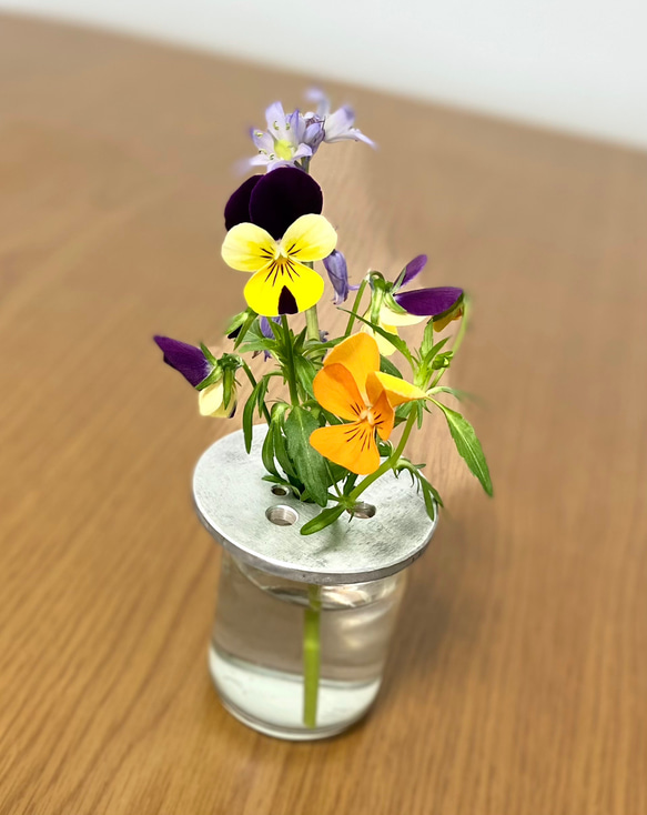 家にある物がおしゃれな花瓶になります！花立てプレート●サークル●アレンジ方法は無限大∞ 6枚目の画像