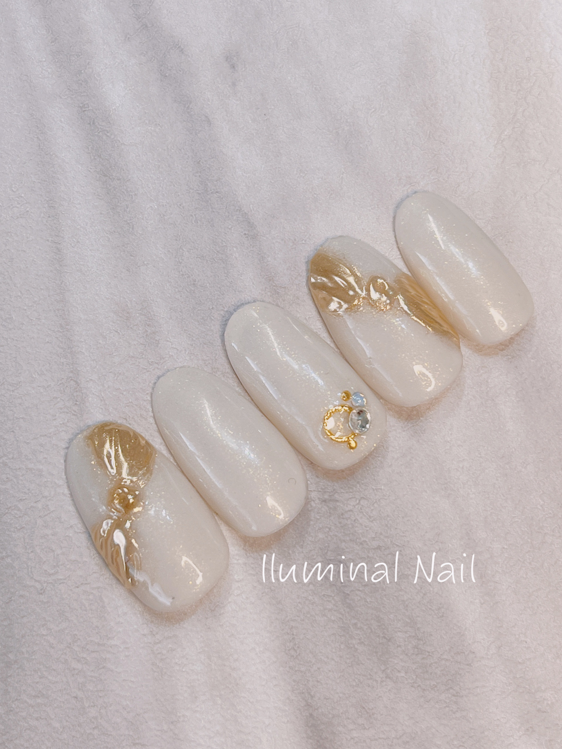 79))リボンネイル フレンチガーリー ミラーネイル ブライダル ネイルチップ フレンチガーリー ブライダル ミラーネイル 79))リボンネイル ネイルチップ