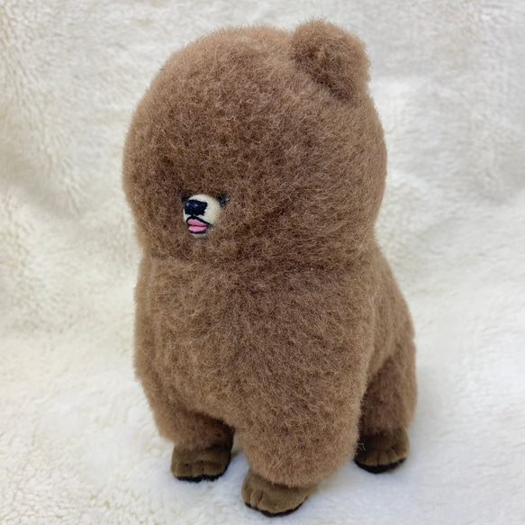 くま（4足ポーズ／茶色）※受注制作 ぬいぐるみ きたむらかの 通販