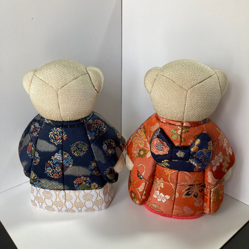 木目込み人形キット　カップルベア二体 木目込み人形キット カップルベア二体 - その他本当に 安い