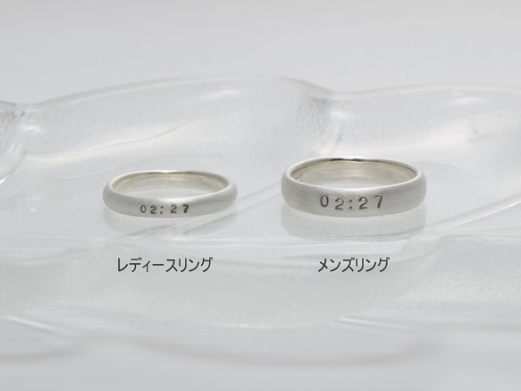 Ticking clock pairing Women's Ring 第2張的照片