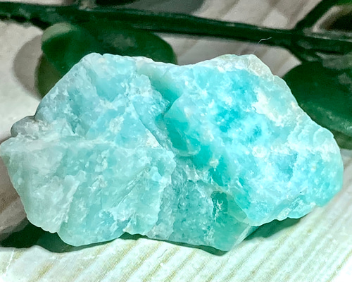 希望の石】アマゾナイト 原石 ラフストーン 天然石 東洋占星術師の娘