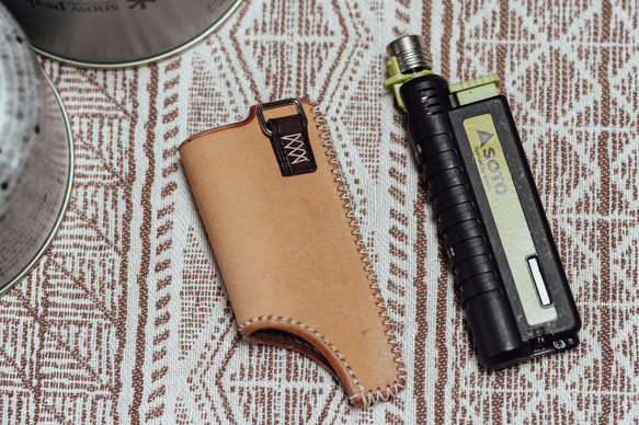 【受注生産】SOTO ガストーチ レザーケース VIVIDO ナチュラル 6枚目の画像