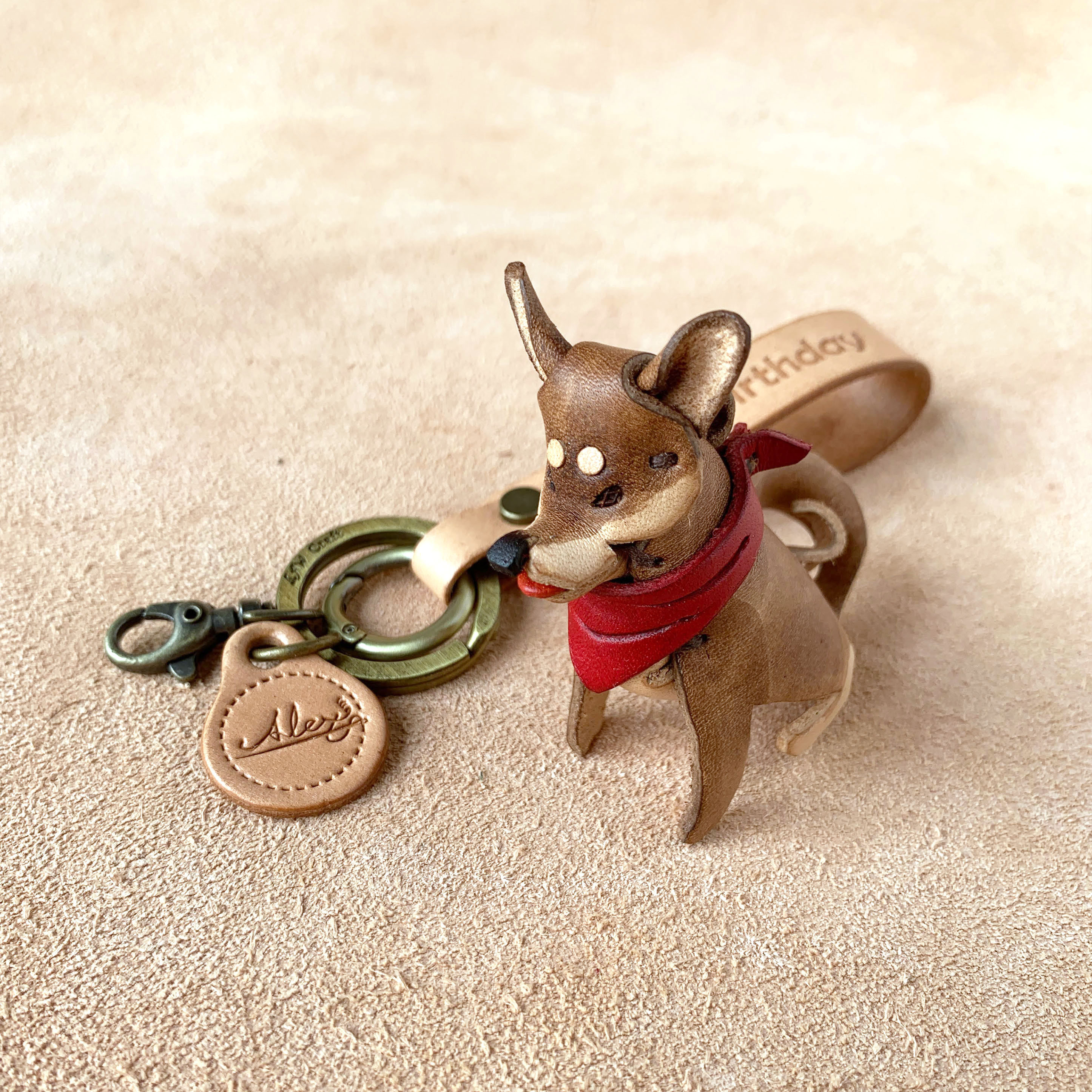まめたん810さま専用　柴犬熊鈴2個　柴犬キーホルダー2個 まめたん810さま専用　柴犬熊鈴2個　柴犬キーホルダー2個