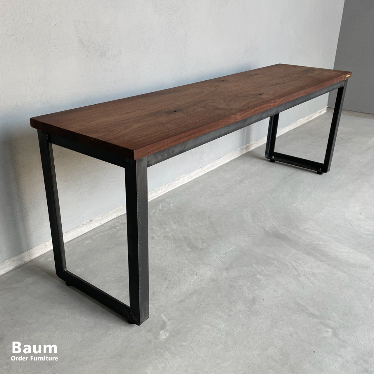 ＼送料無料／[A.G Bench]ベンチ ダイニングベンチ リビング アイアン家具 無垢材 店舗什器 カフェ-54- 30,589円