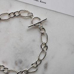 Mix chain togle bracelet ブレスレット .IL Design 通販
