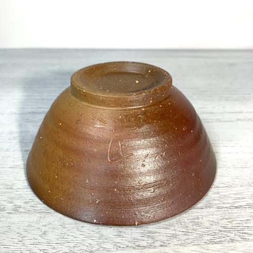 備前焼(初窯)左馬ご飯茶碗【山本年信】 茶碗・めし碗 備前焼ギャラリー
