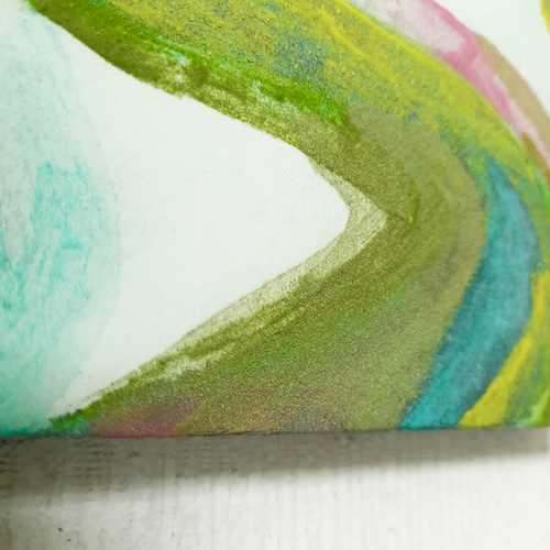 桃源郷 』 原画 絵画 抽象画 岩絵具 日本画 墨 絵画 りの 通販