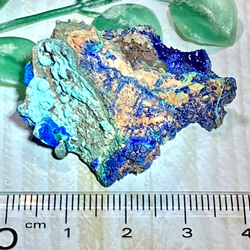 予知・予言の石✨　アズライト　藍銅鉱　原石　ラフストーン　アジュライト 4枚目の画像