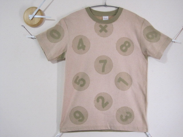 1点物　Sサイズ　レトロ水玉【電卓ナンバー】　　電卓/メロン/事務用品/カワイイ/パステル/ギフト/カワイイ