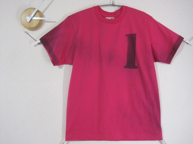 1点物　Sサイズ　染み込み風　掠れナンバー【1】アザレア　　電卓/ピンク/カワイイ/パステル/ギフト/カワイイ