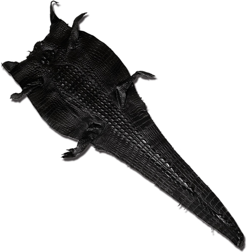 クロコダイル ワニ革 ホーンバック（背革） クラウン コブ レザー