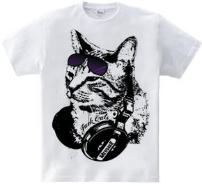 ねこ音楽Tシャツ２点セット
