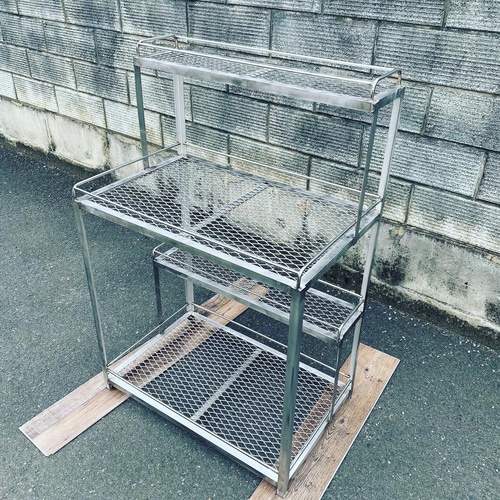 ボタニカルシェルフ ステンレス 植物棚 アイアンシェルフ 家具 ボタニカルシェルフ ステンレス 植物棚 アイアンシェルフ 家具