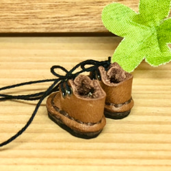 森き　プチブライス用　ぬいブーツ　miniature boots. 2枚目の画像