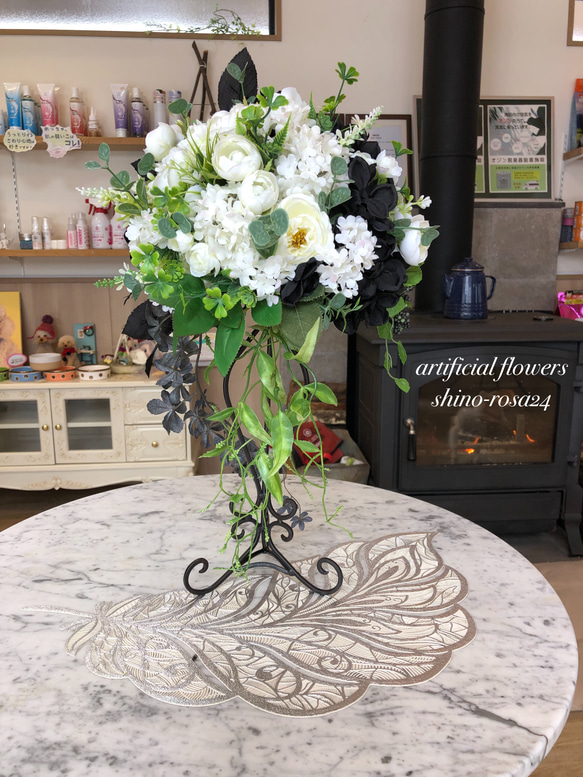 【QUEEN ANNE】 薔薇のキャンドルスタンド ゴージャス QUEEN ANNE】 薔薇のキャンドルスタンド ゴージャス