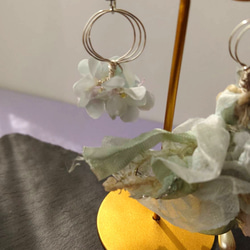 紫陽花の花束　淡いネモフィラブルー　小花のブーケ　アレルギー対応　サージカルステンレス　軽い 5枚目の画像