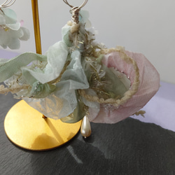 紫陽花の花束　淡いネモフィラブルー　小花のブーケ　アレルギー対応　サージカルステンレス　軽い 6枚目の画像