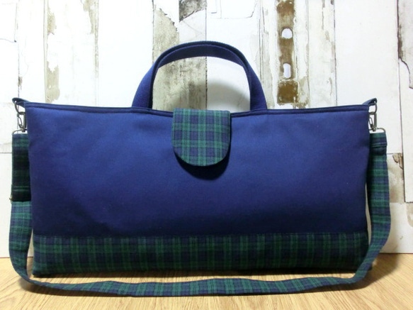 ファミリア風《ブルー》 ピアニカケース その他入園グッズ coco-cat