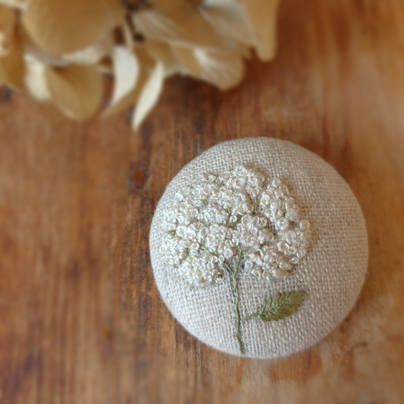 ハンドメイド♡ドライフラワー紫陽花ボールp♪465 ハンドメイド