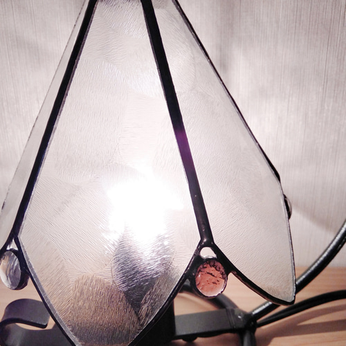 希少 注文制作《昭和レトロ》テーブルランプ ステンドグラス