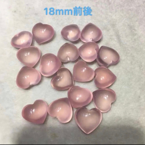 大人気】天然 ハート形 スター ローズクォーツ ルース その他素材  