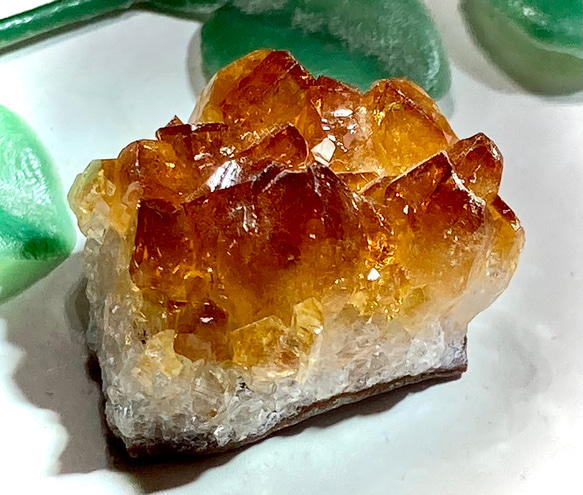 恋愛・ビジネス運】シトリンクォーツ 原石 クラスター ラフストーン