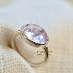 [california iris kunzite]ring 1枚目の画像