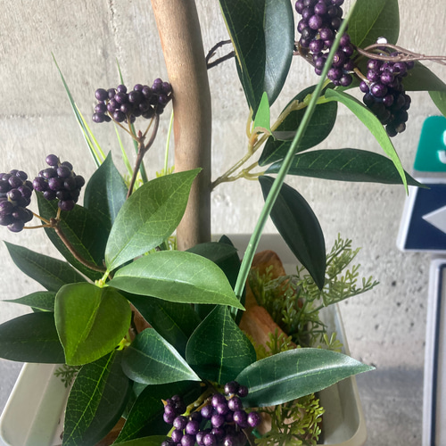 光触媒 人工観葉植物 ウォールグリーン フェイク フラワー