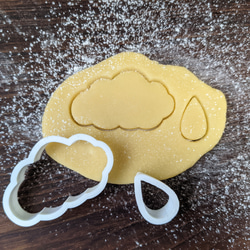 雲と雫　Cloud&Drop クッキーカッター/クッキー型 3枚目の画像