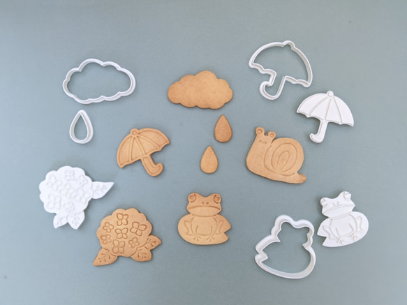 傘　Umbrella クッキーカッター/クッキー型 4枚目の画像