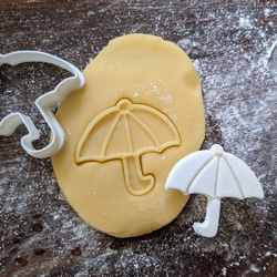 傘　Umbrella クッキーカッター/クッキー型 3枚目の画像