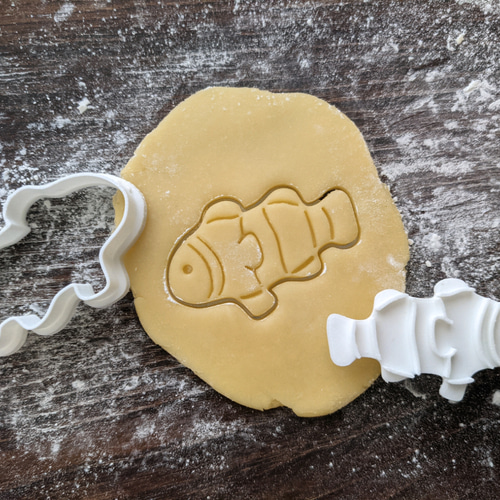 クマノミ Clark's anemonefish クッキーカッター/クッキー型 クッキー